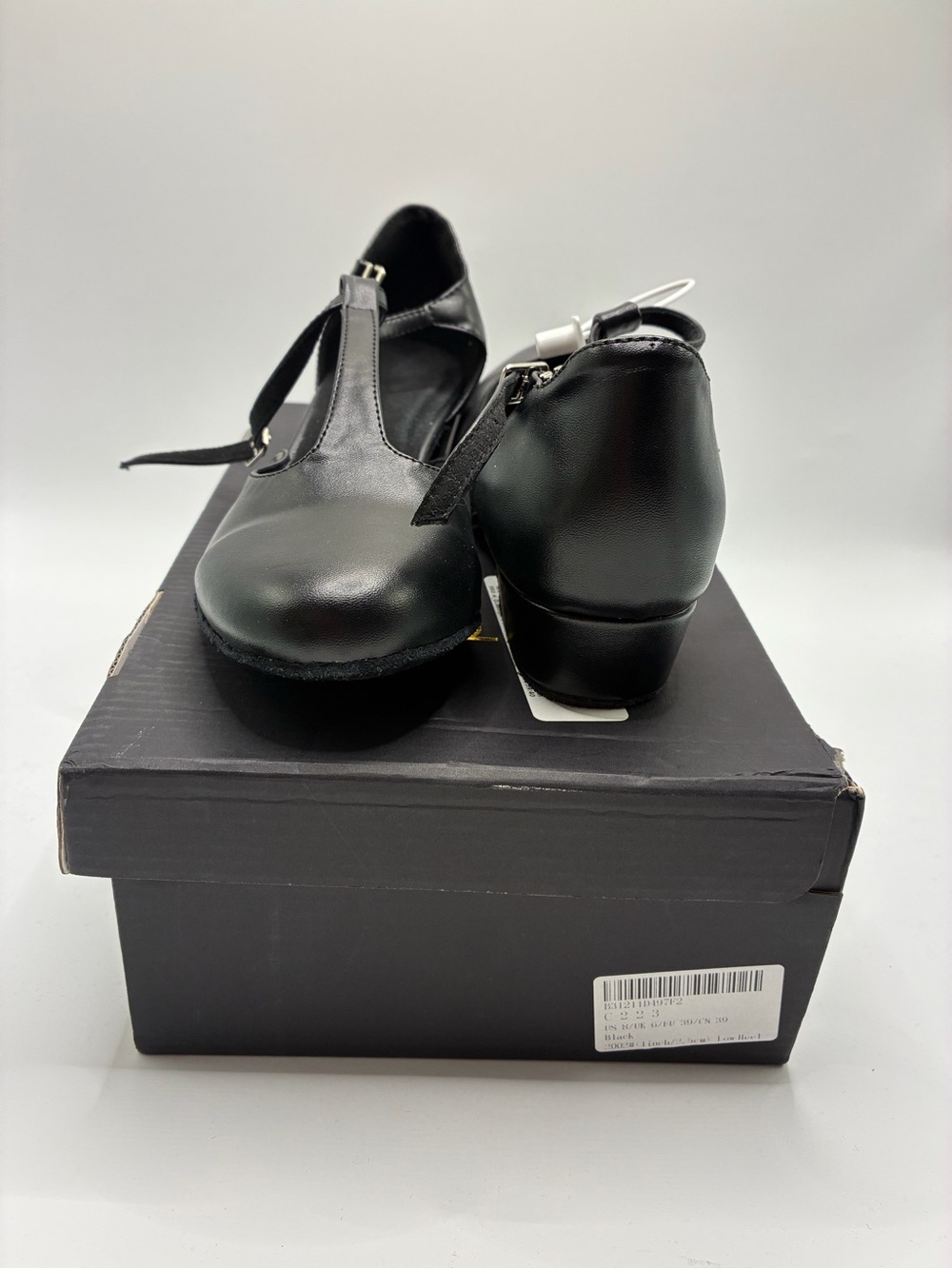 NIB Dance and Sway Classic Black T-Strap Mary Jane Women’s Shoes Size 8 Low Heel